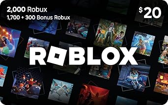 Roblox Digital Gift Card - 2,000 Robux [Includes Exclusive Virtual Item] [Digital Code]