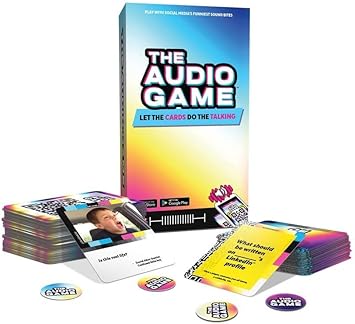 The Audio Game - Adult Party Scan and Hear Hilarious Cards - Includes Social Media Viral Clips - Ultimate Night, 17+ Years Old