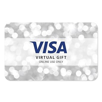 Visa Virtual eGift Card - $100 (plus $5.95 Purchase Fee) | For Online Use Only