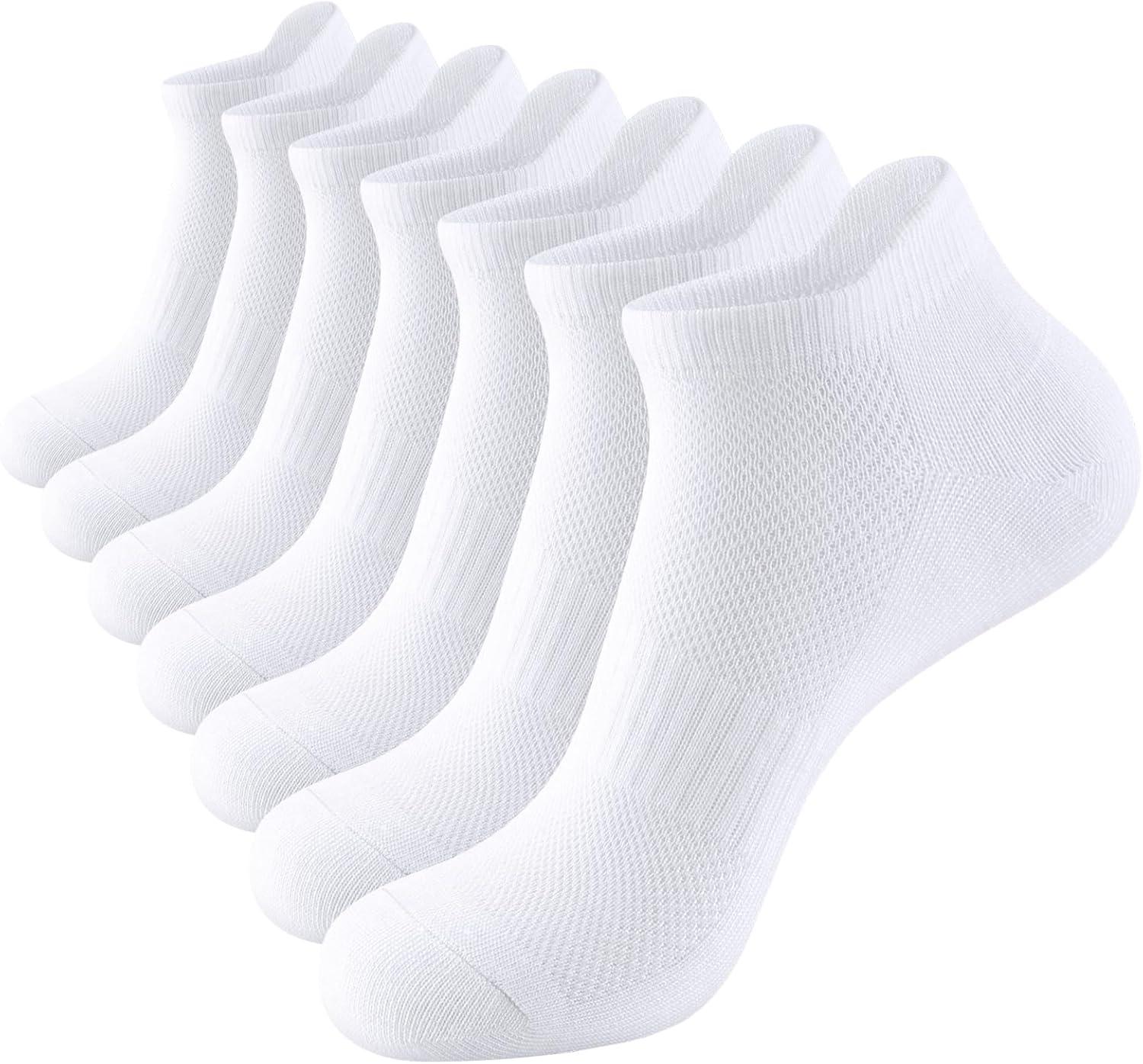shnn 10/15 Pairs Womens Ankle Socks Lightweight Breathable Casual Low Cut Socks for Women With Heel Tab