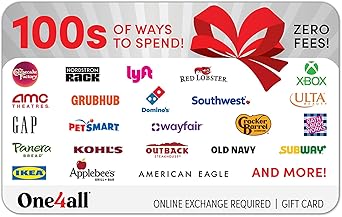 One4All eGift Card | Multi-Brand, Digital Delivery