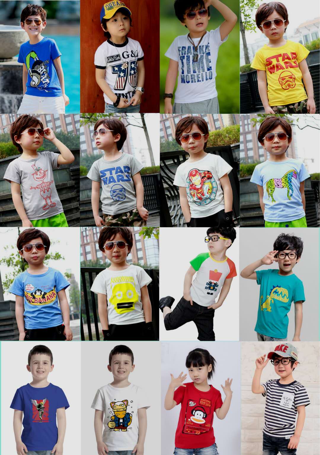 SG ready stock children's clothing boys 100%cottom Boys Top and Bottom / Sleeveless / T-Shirts / Kids / Baby / Children / 100% Cotton / Fast Shipping