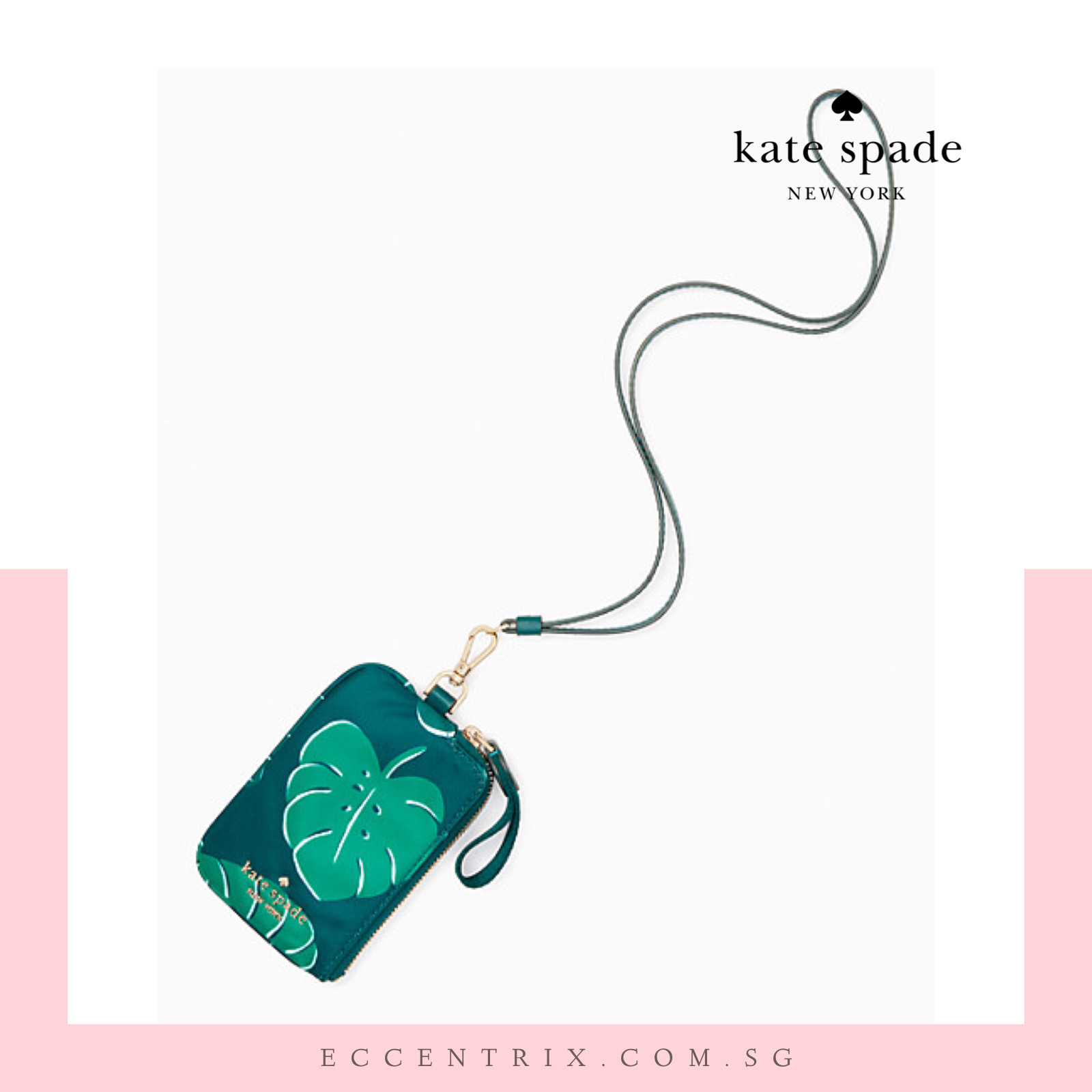 Kate Spade Chelsea Card Case Lanyard