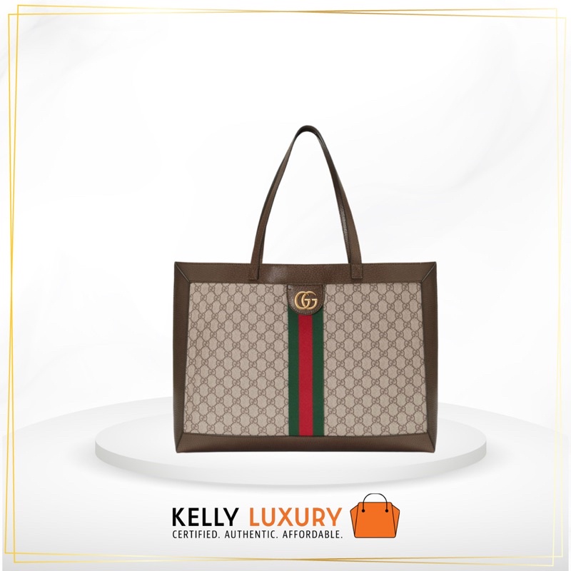 Gucci Ophidia Side GG Supreme Medium tote [Evoucher]