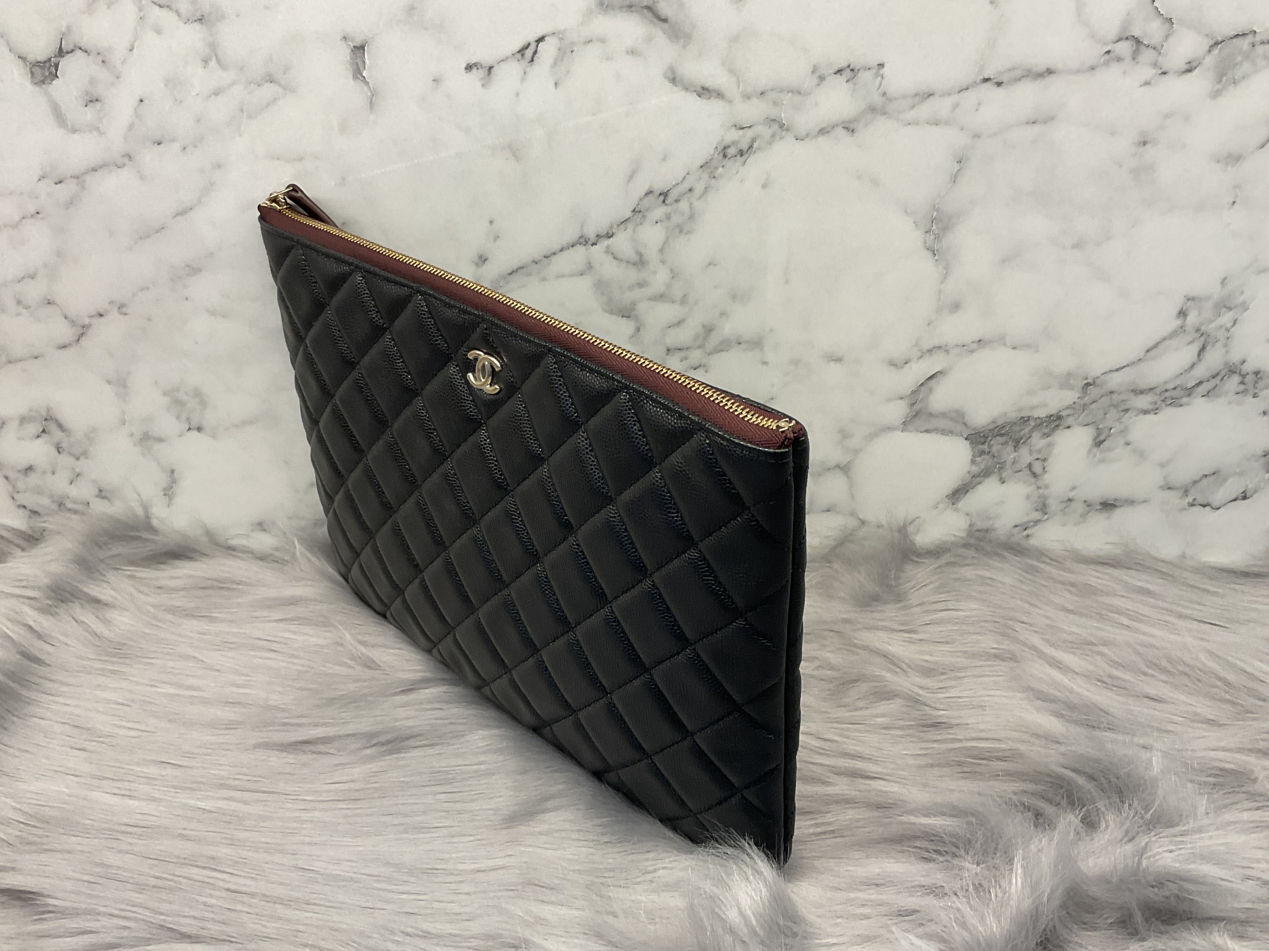 [CASA DE LUXE] CHANNEL CLUTCH